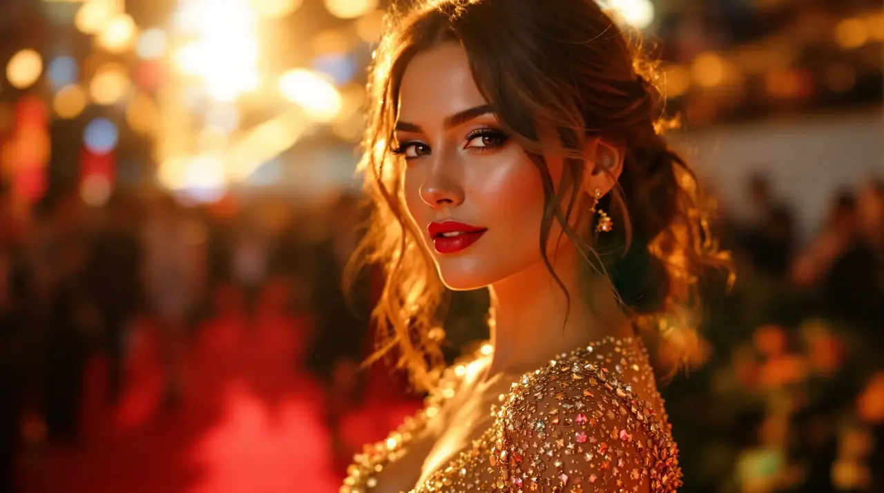 苏黎红毯造型出圈:这条裙子的绣工花了三个月 配图
